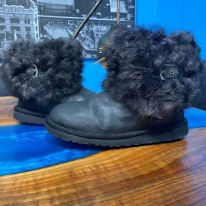 Furry ugg boots